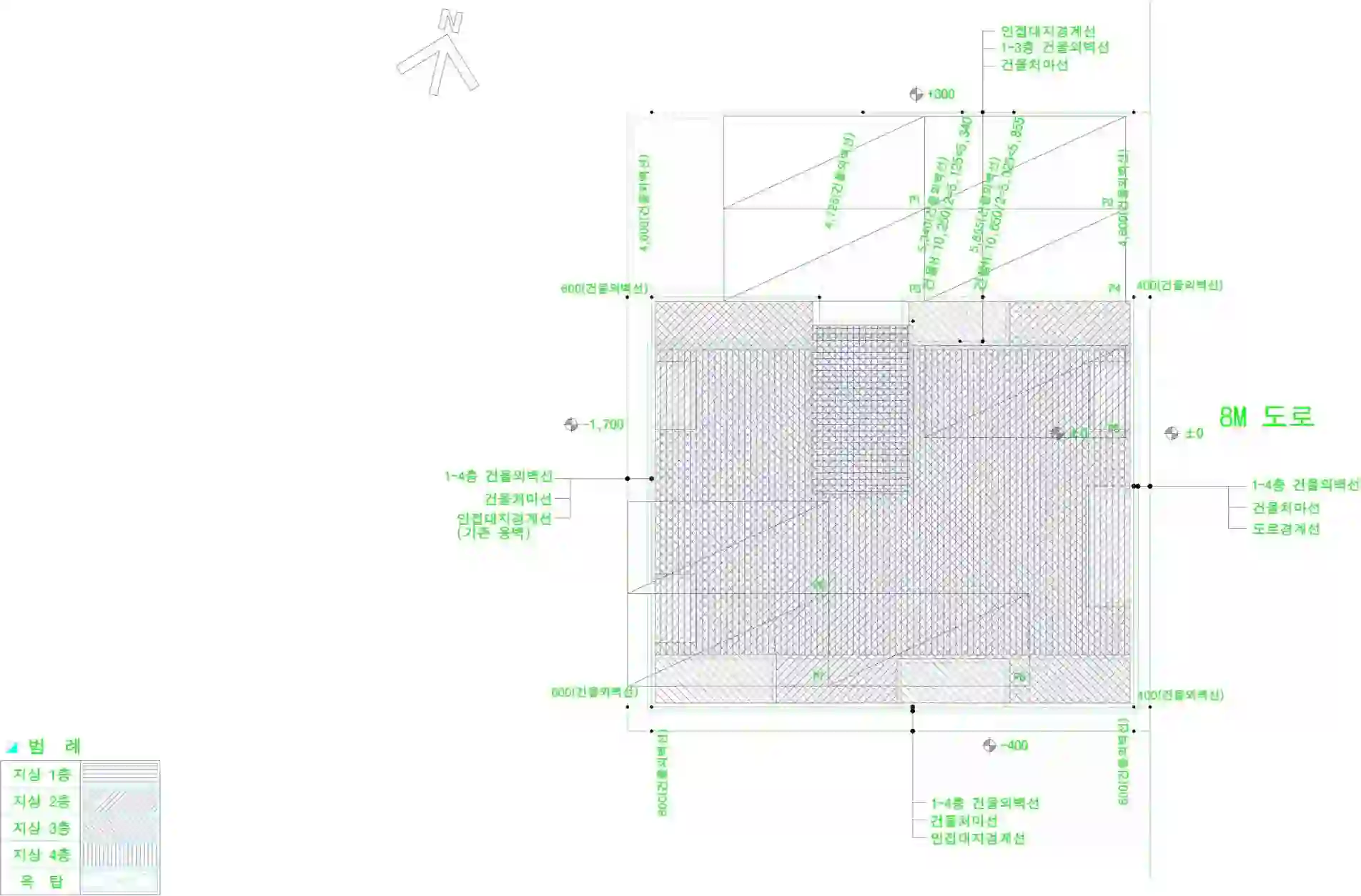 범한주택3차 배치도 이미지